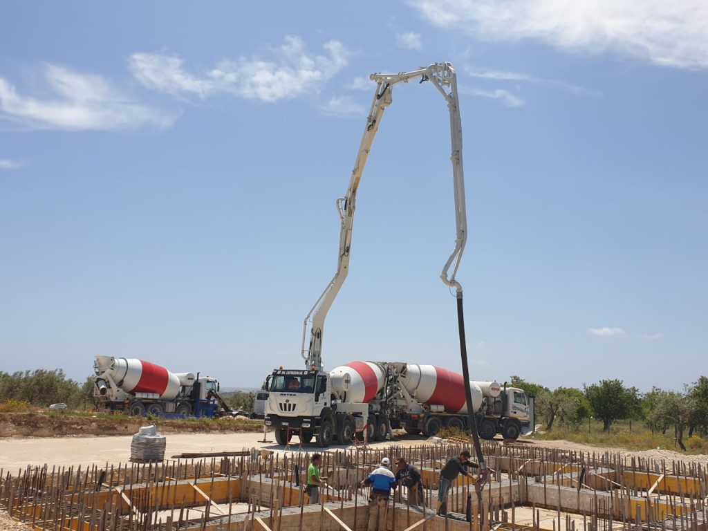 Spa Costruzioni Rosolini crea fondazioni in cemento armato